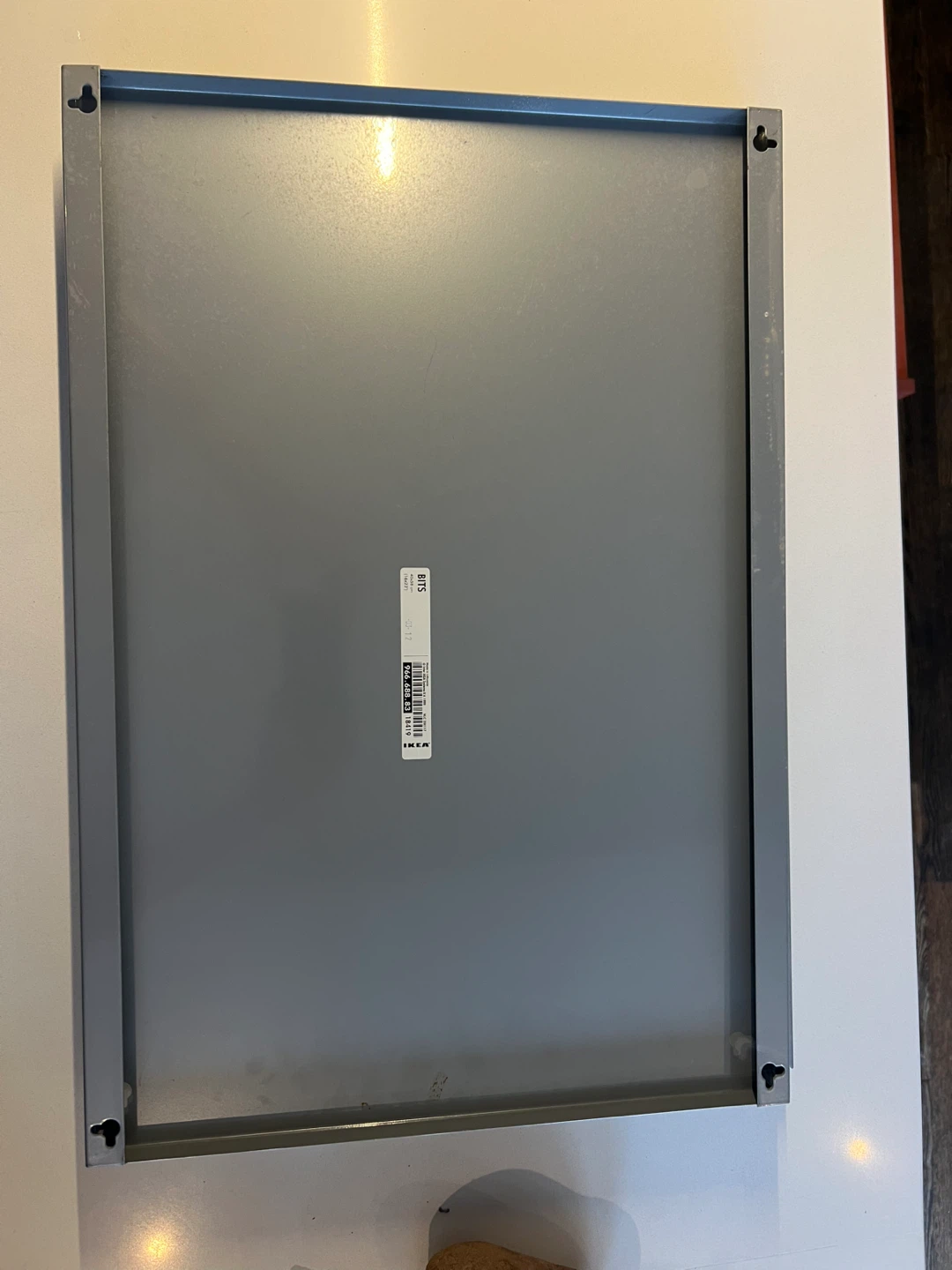 2 IKEA BITS Grey Metal Magnet Boards 40x58cm - photo 3