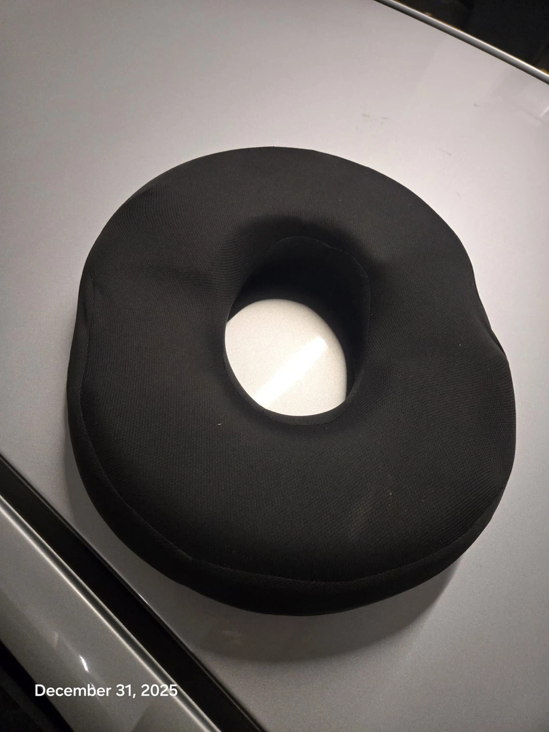 Black Donut Cushion