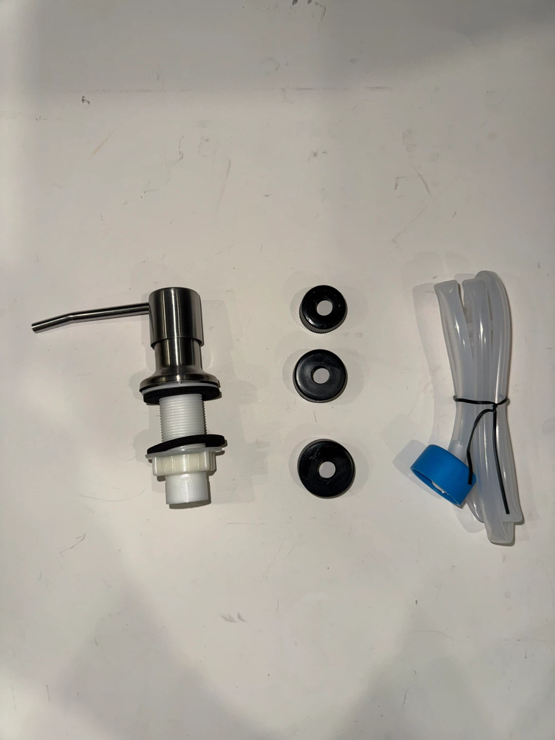 Stainless Steel Sink Soap Dispenser Kit