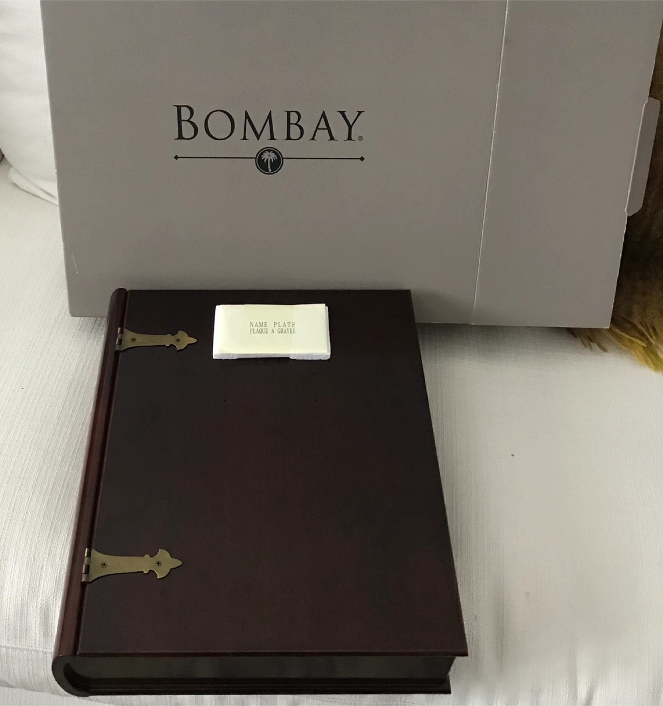 Vintage Bombay Memory Box New