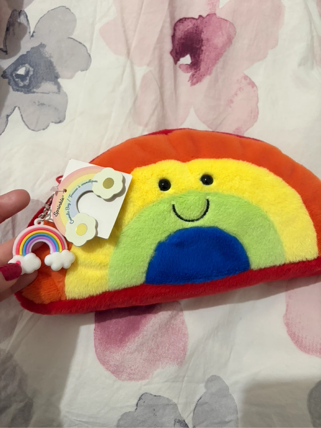 Cute Rainbow Cosmetic Bag - New
