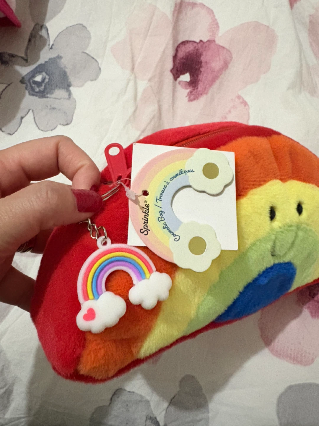 Cute Rainbow Cosmetic Bag - New - photo 2