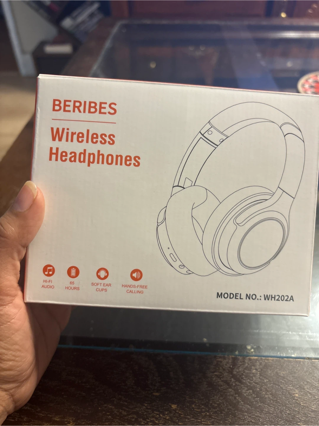 Beribes WH202A Wireless Headphones - Like New!