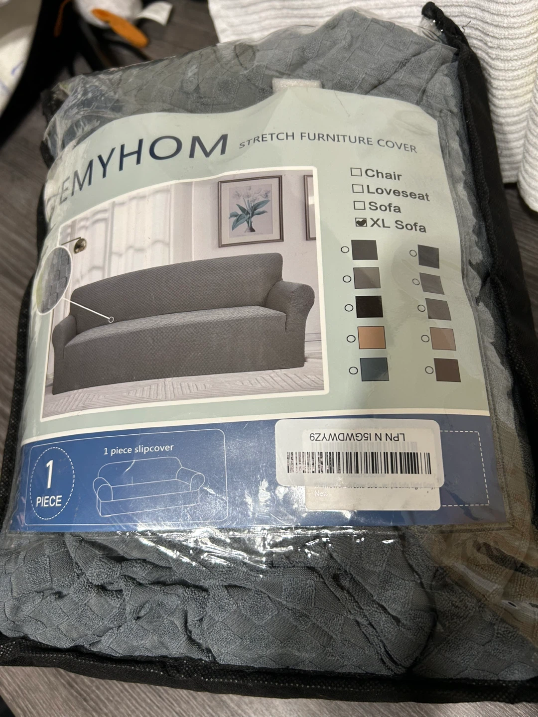 New-YEMYHOM XL Sofa Cover - Grey