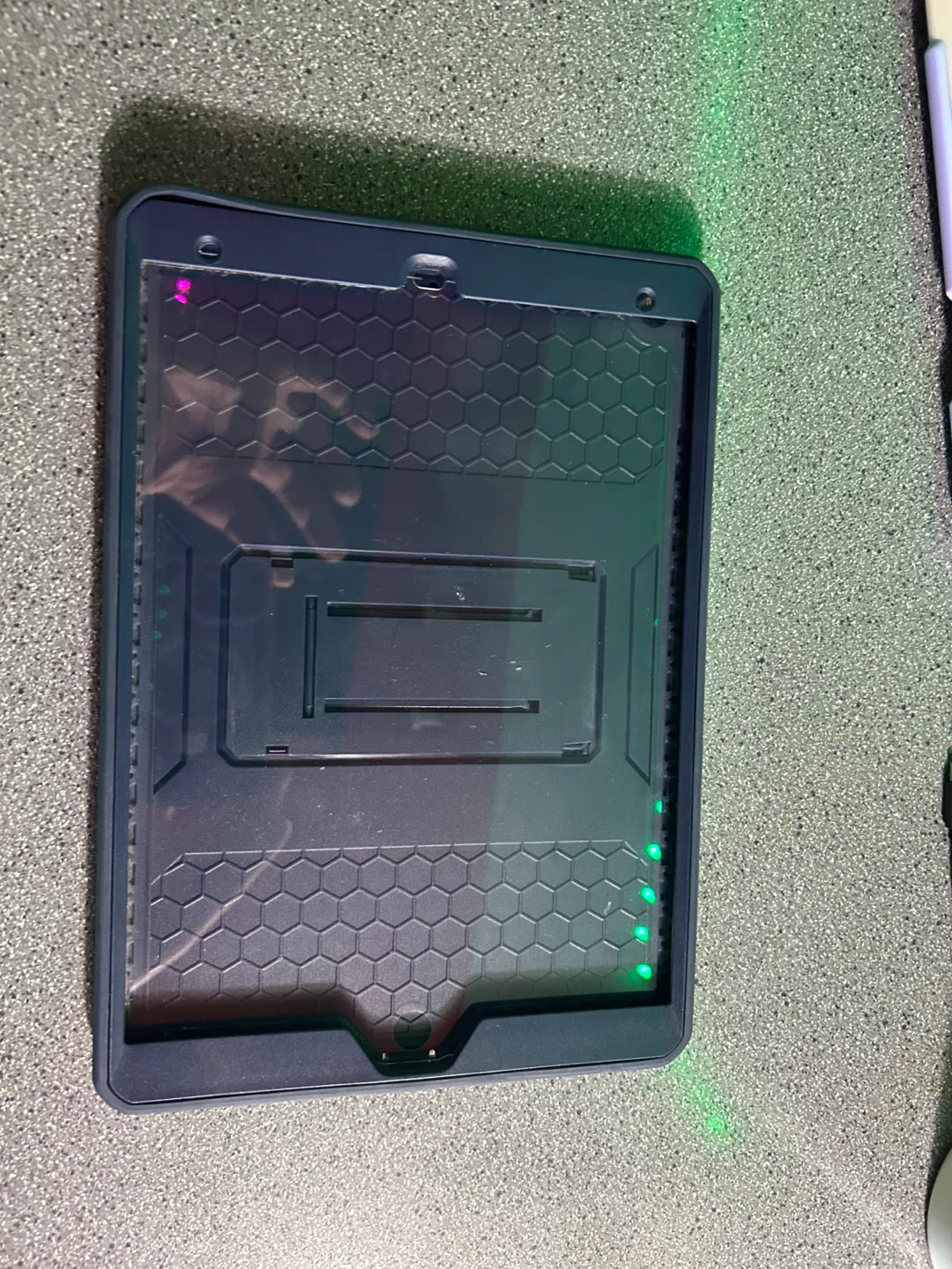 Black iPad Case with Stand 9th generation