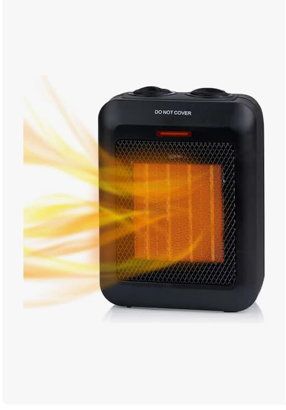 Black Portable Space Heater
