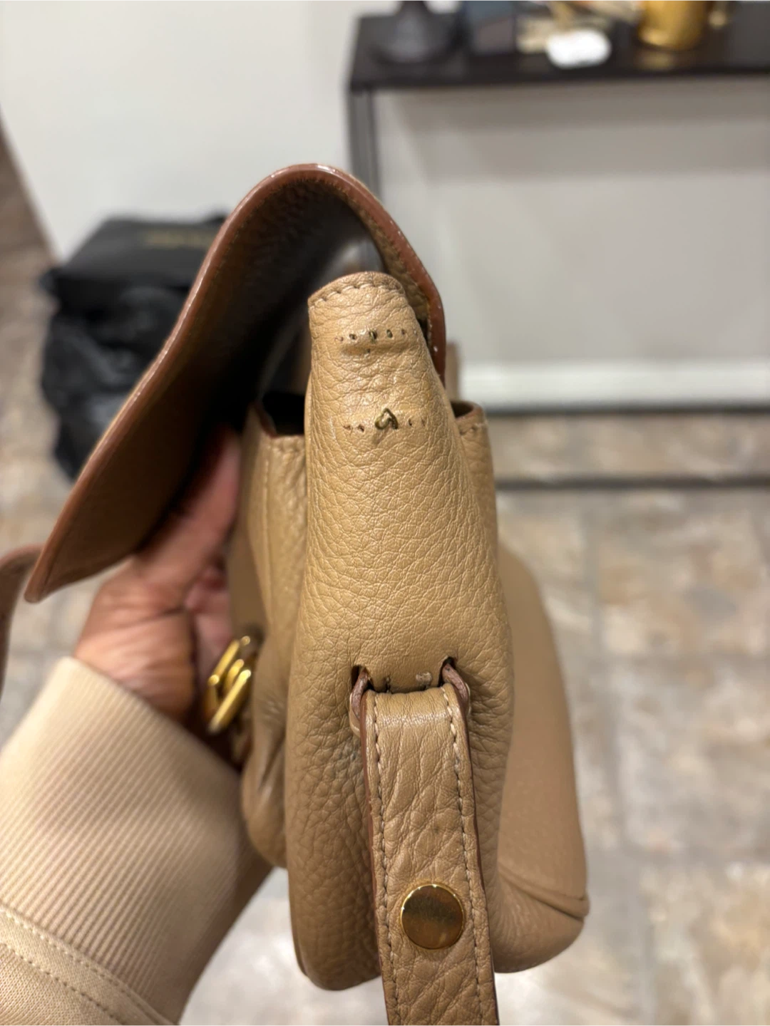 Prada Leather Shoulder Bag - photo 4