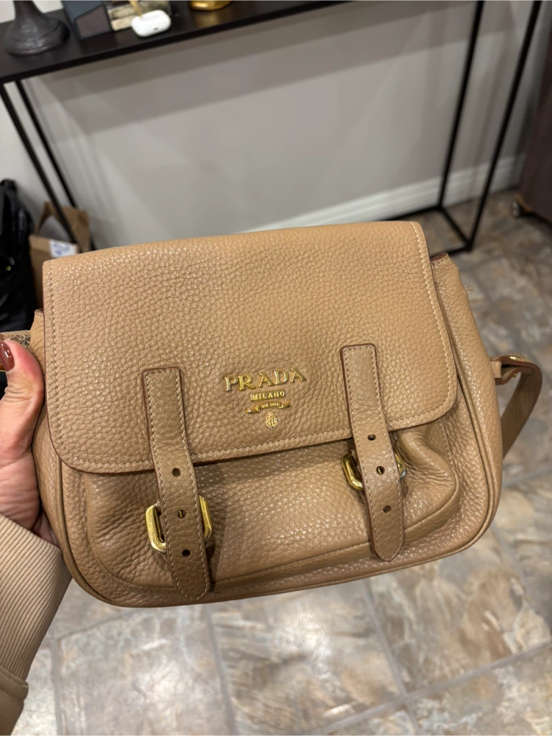 Prada Leather Shoulder Bag - photo 3