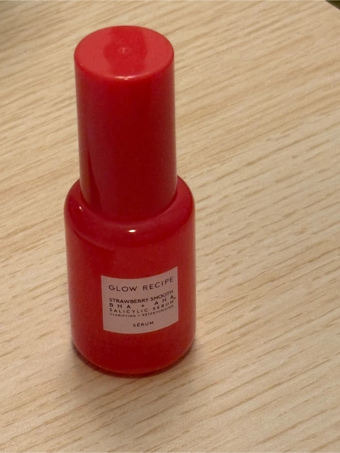 10ml Glow Recipe Strawberry Smooth BHA AHA Salicylic Serum