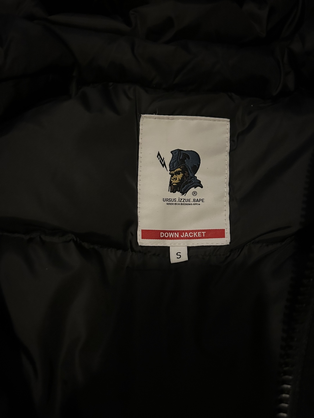 URSUS IZZUE BAPE Down Jacket - Size S - photo 3