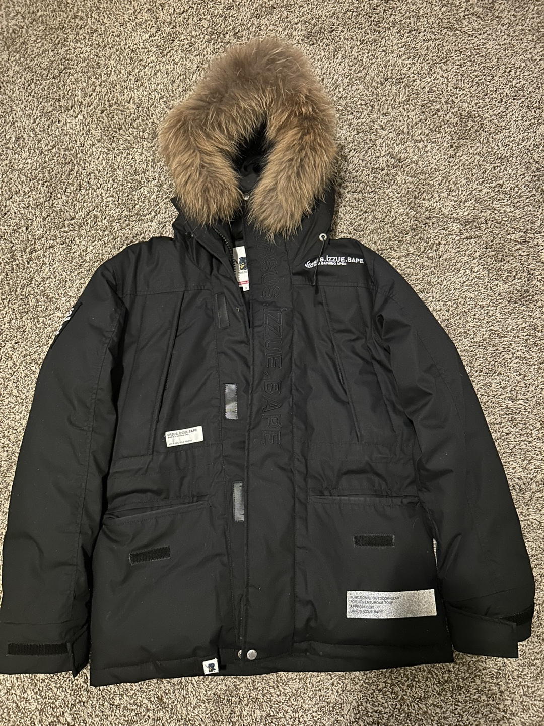 URSUS IZZUE BAPE Down Jacket - Size S