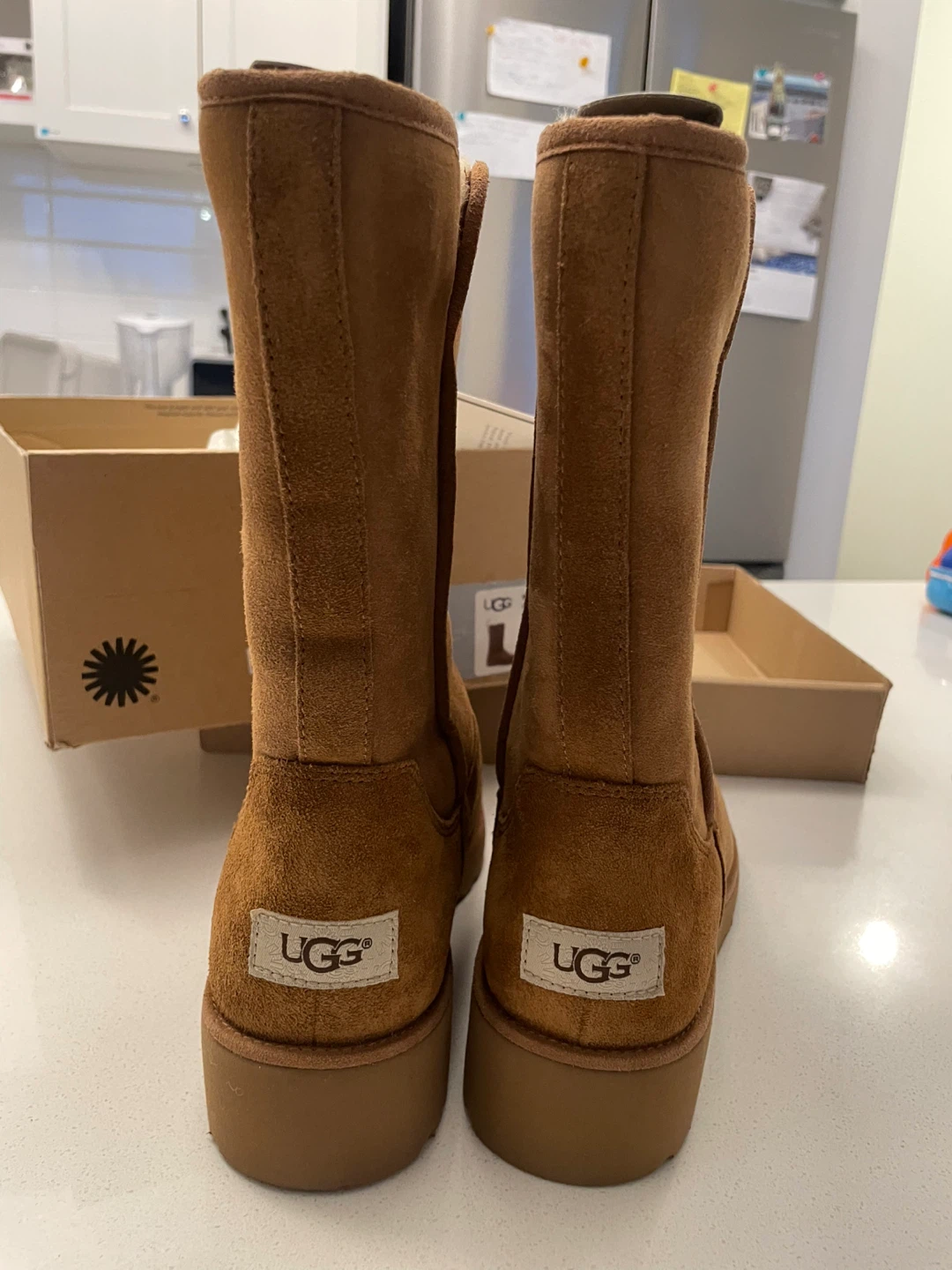 UGG W Amie Chestnut Boots - Size 8 - photo 2