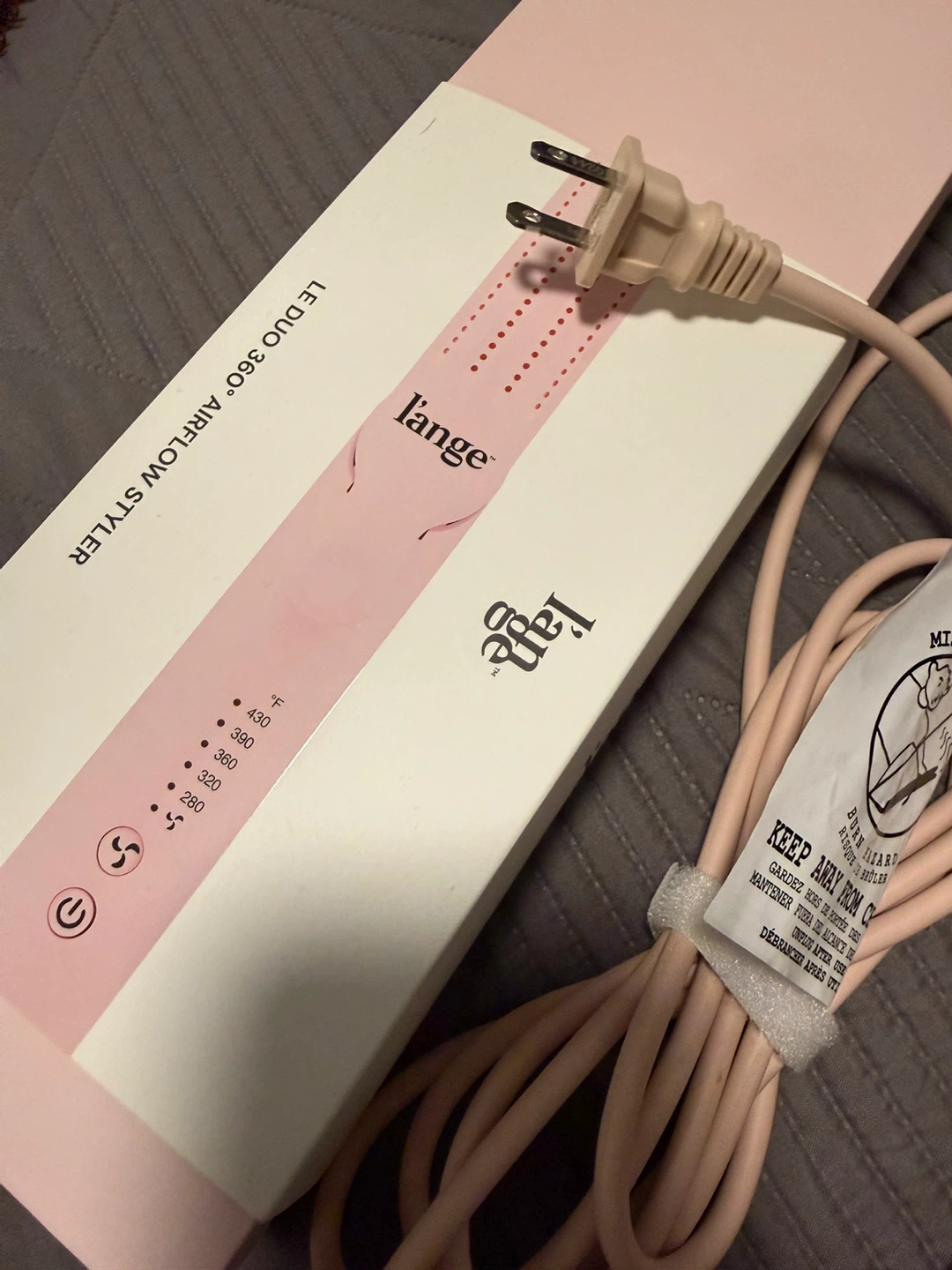 L'ange Le Duo 360° Airflow Styler - Pink - photo 2
