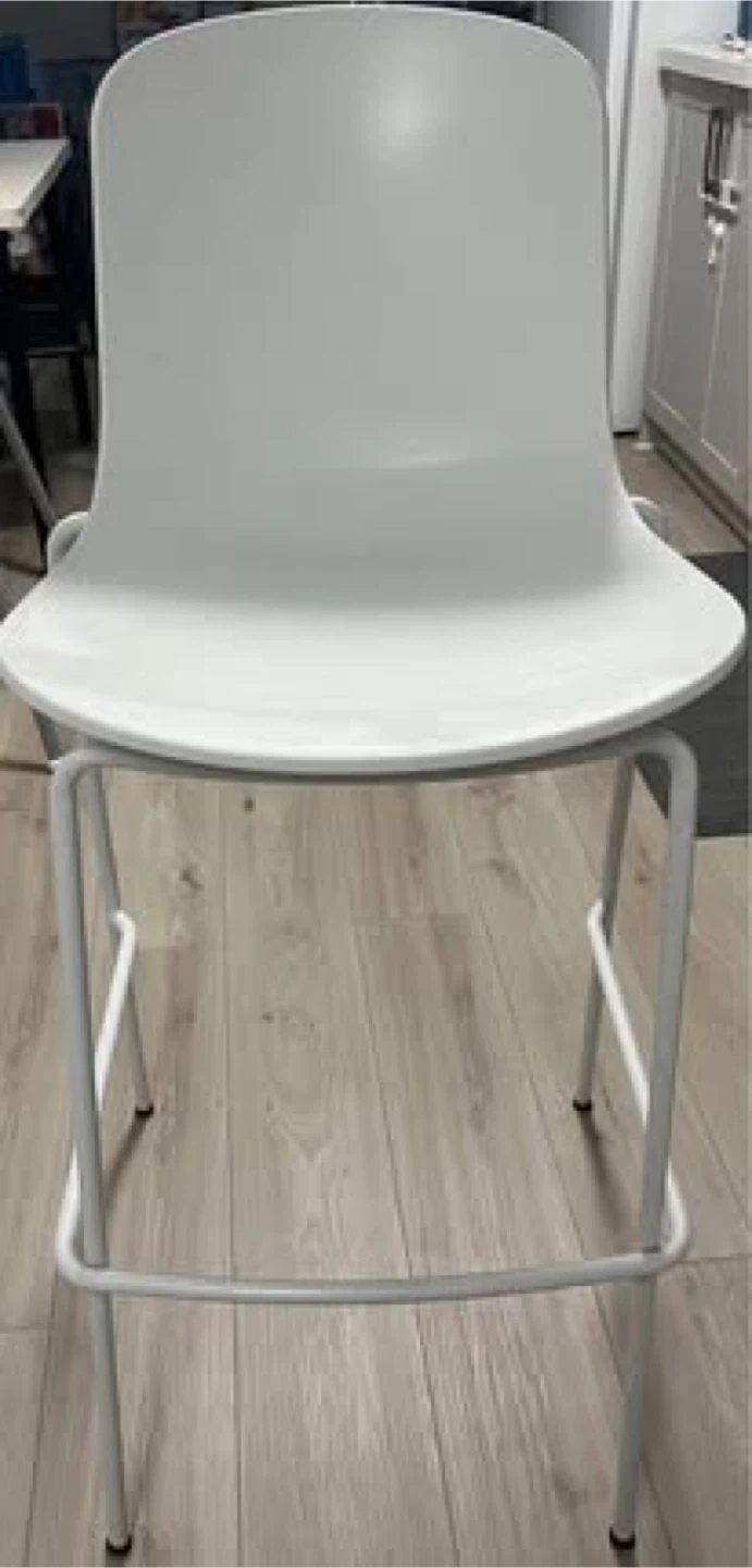 White IKEA Glenn Chair
