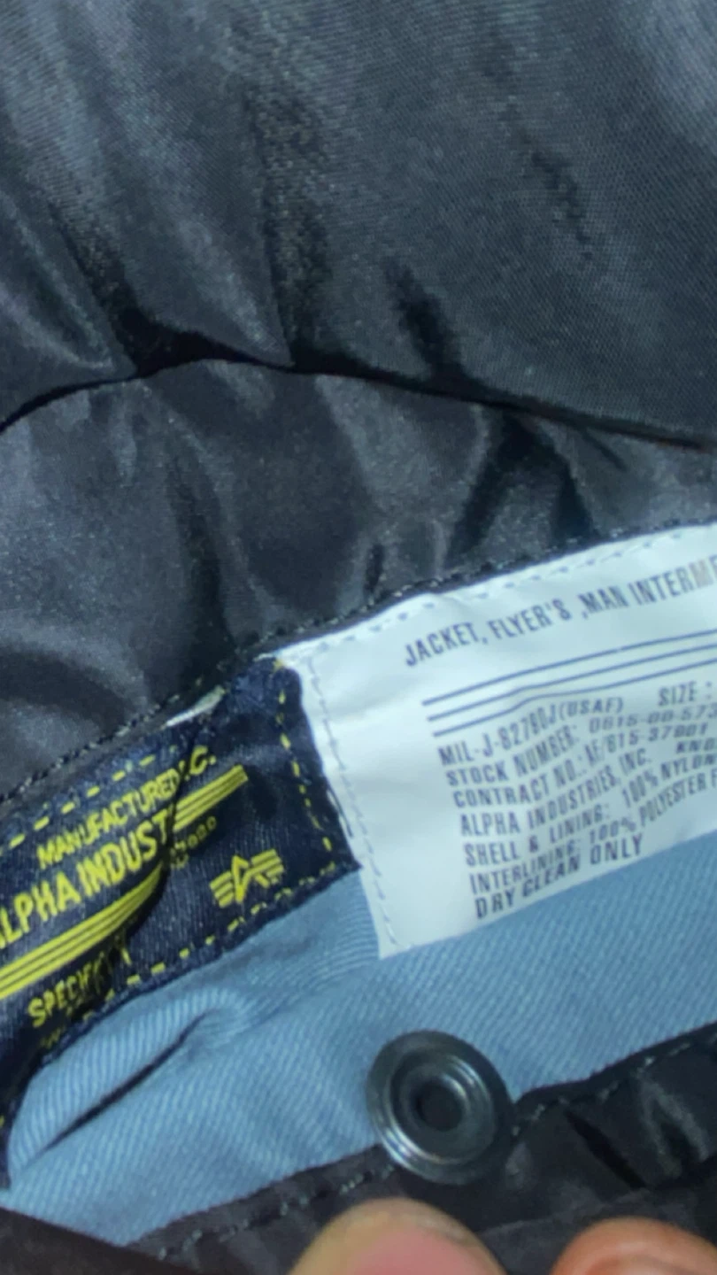 Alpha Industries Playboy Bomber Jacket Size M - photo 3