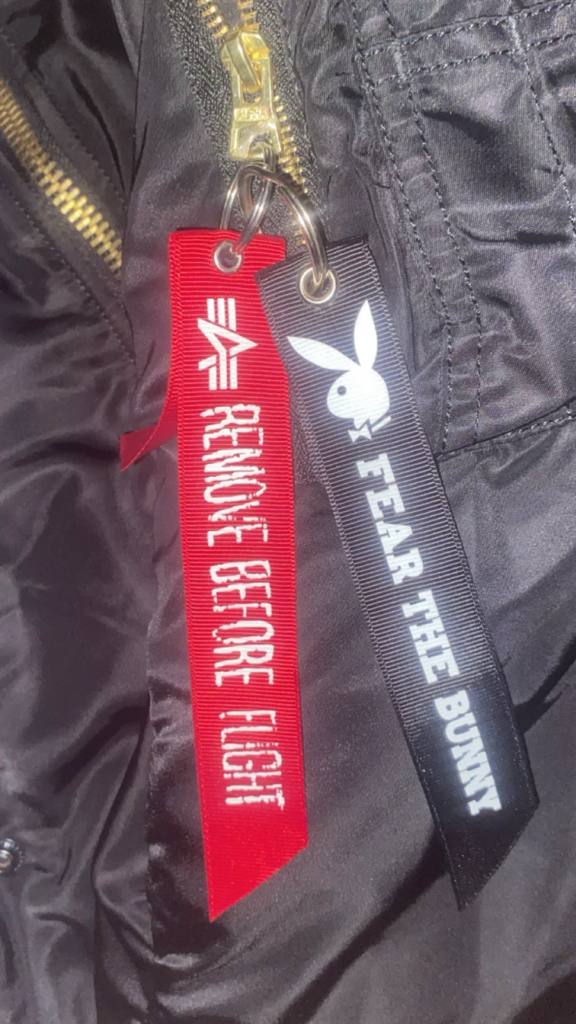 Alpha Industries Playboy Bomber Jacket Size M - photo 2