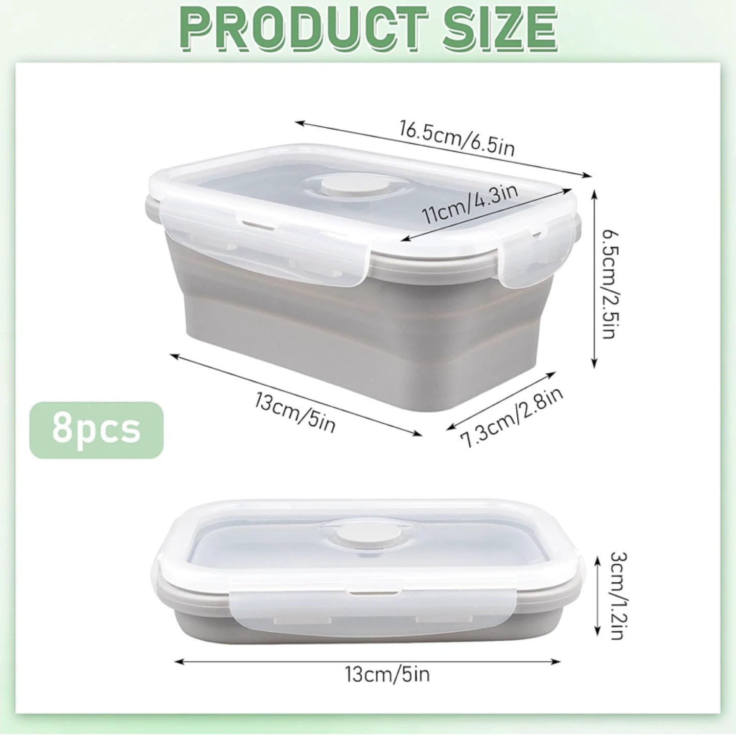 Foldable Food Containers