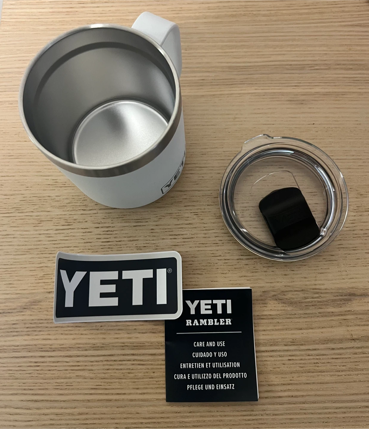 Yeti 14oz White Mug with UKG logo - photo 4