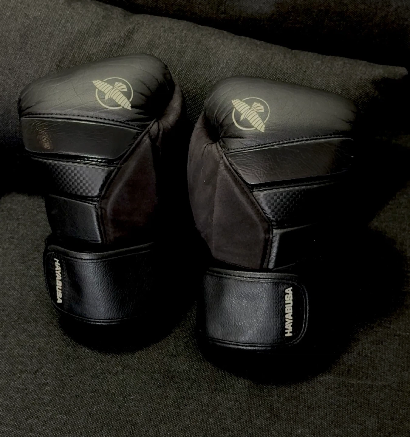 HAYABUSA BLACK 10oz T3 Boxing Gloves