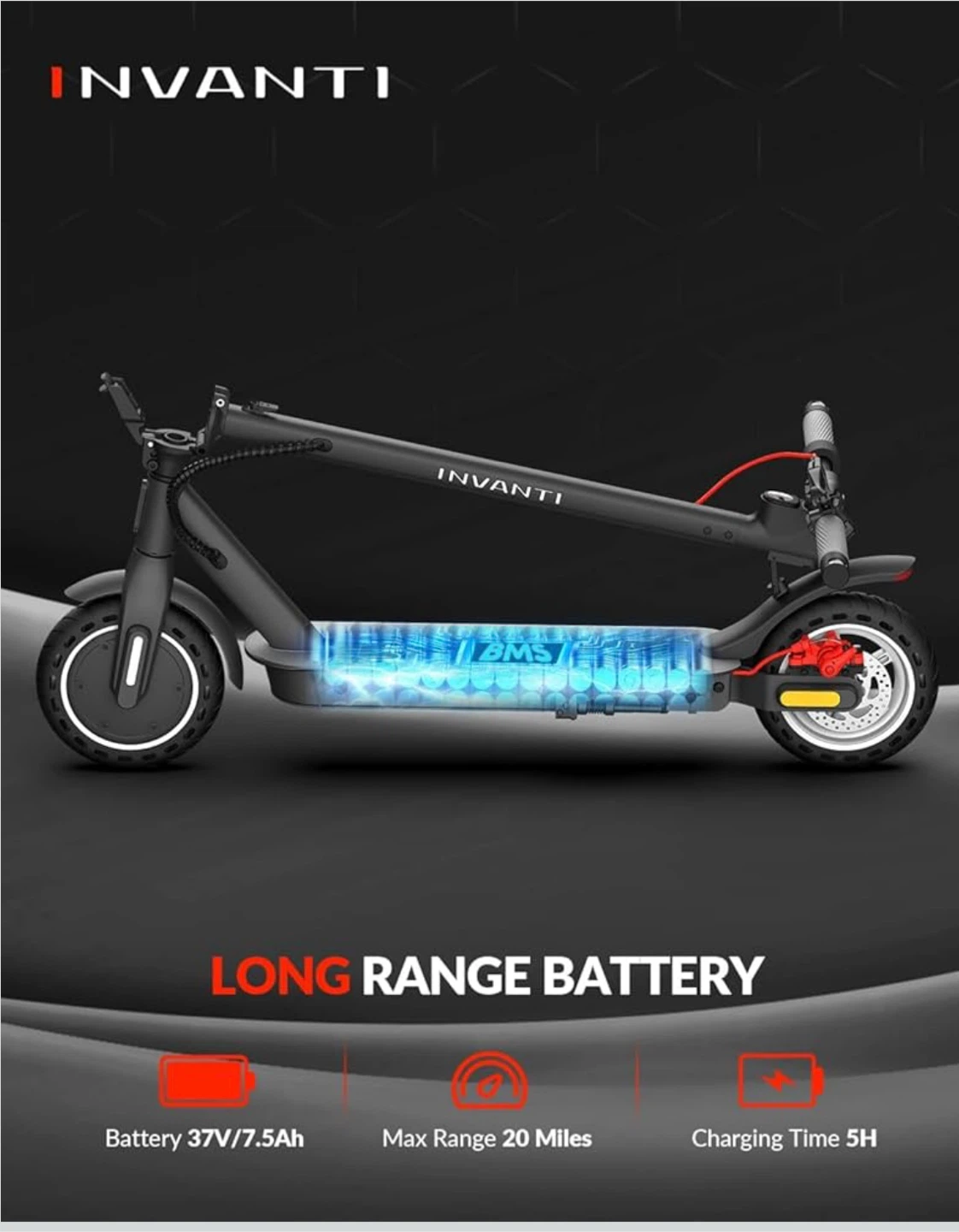 Invanti E30 Foldable Electric Scooter - New in Box! - photo 4