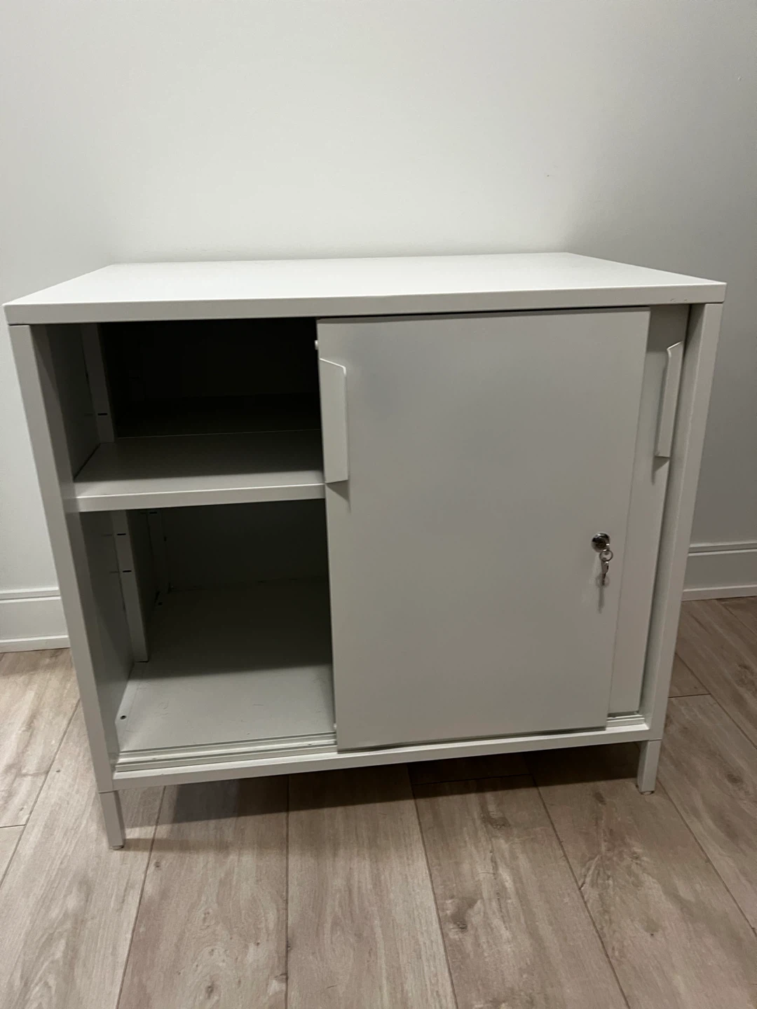 IKEA TROTTEN Cabinet – White, Lockable, Modern Storage - photo 3