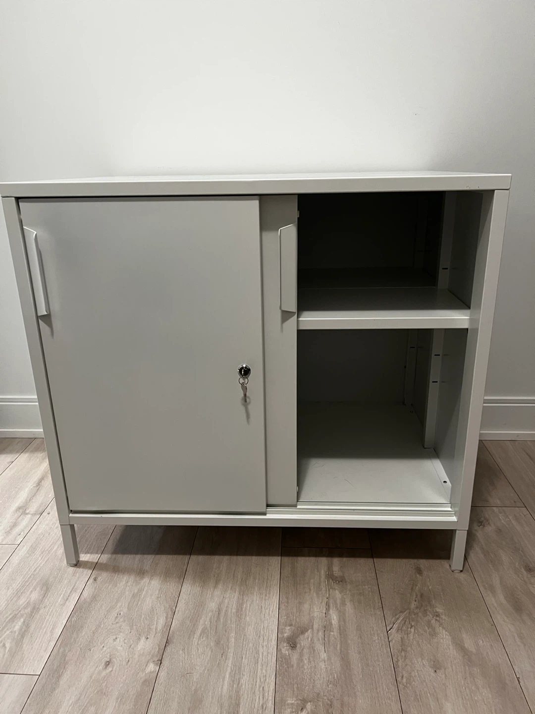 IKEA TROTTEN Cabinet – White, Lockable, Modern Storage - photo 2
