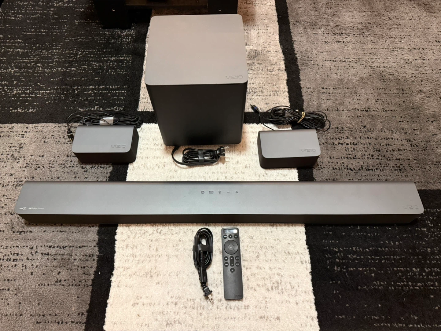 Vizio M-Series 5.1 Atmos Soundbar (M51ax-J6) w/ Sub + Surrounds - photo 3