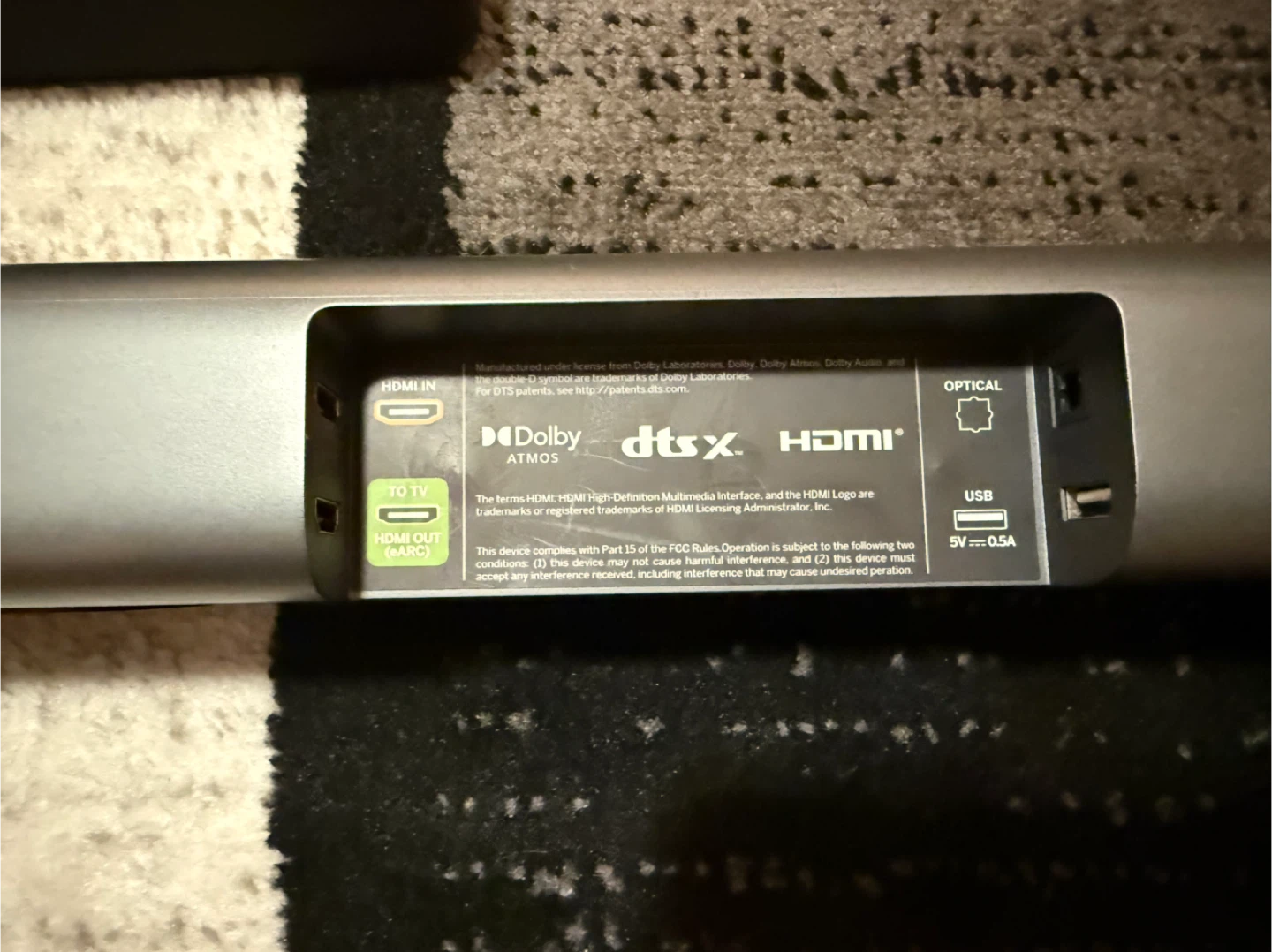 Vizio M-Series 5.1 Atmos Soundbar (M51ax-J6) w/ Sub + Surrounds - photo 4