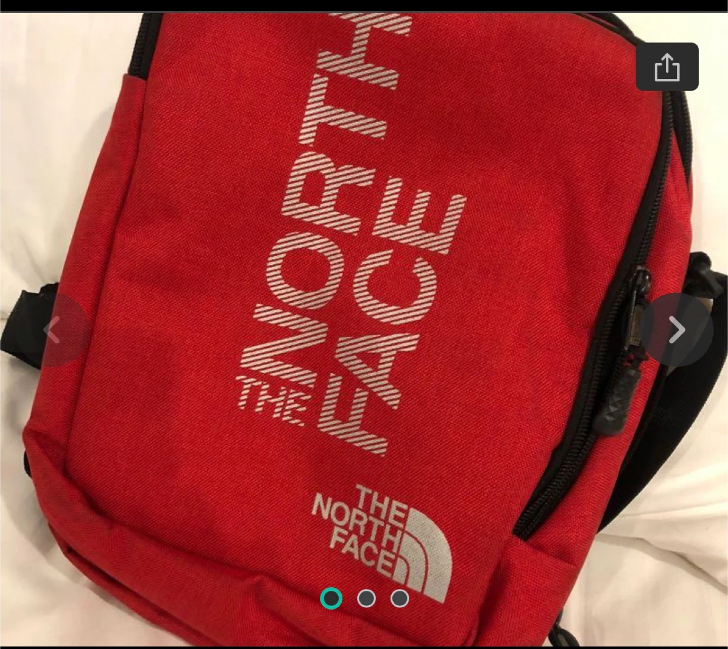 The North Face Red Crossbody Bag