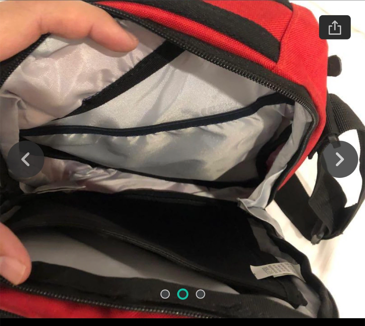 The North Face Red Crossbody Bag - photo 2