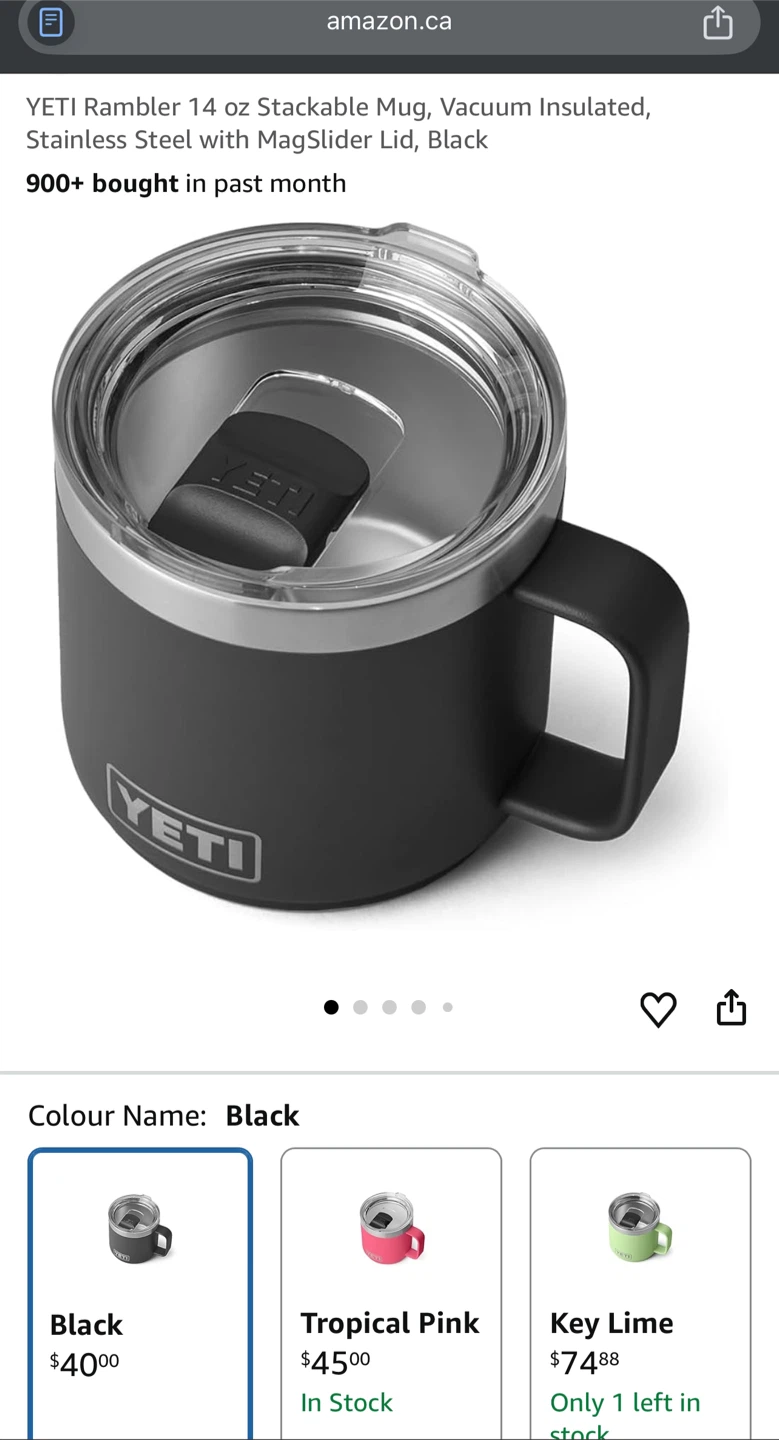 Yeti 14oz White Mug with UKG logo - photo 5