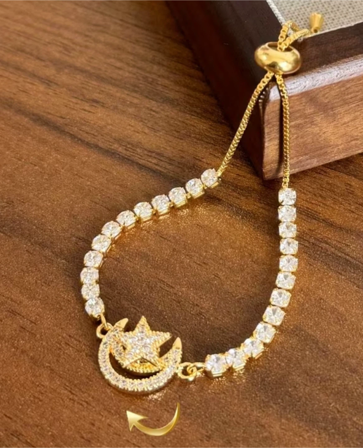 18k god plated  Adjustable Bracelet