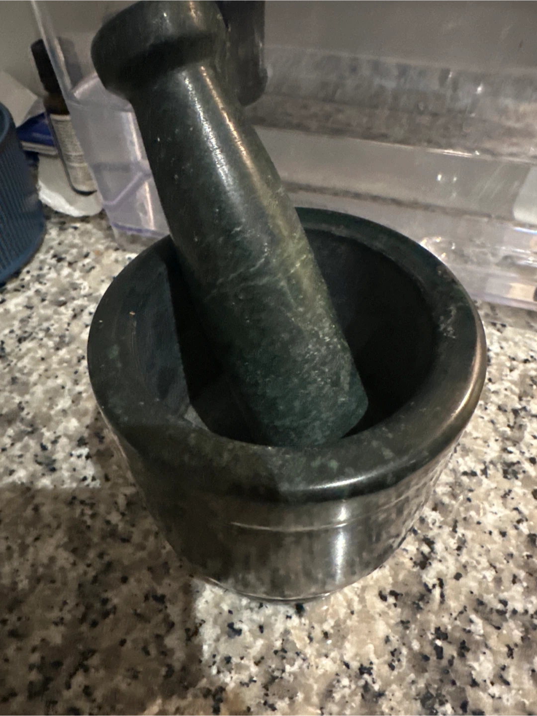 Granite Mortar and Pestle Set