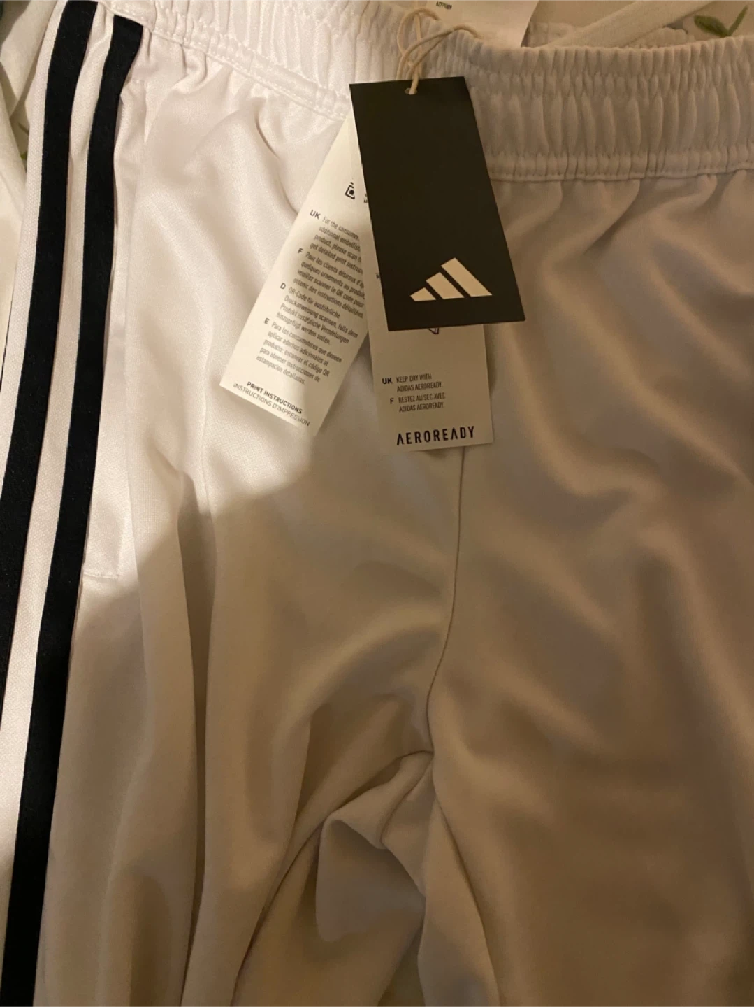 Adidas Tiro23 Training Pants - White - Size men small - New - photo 5