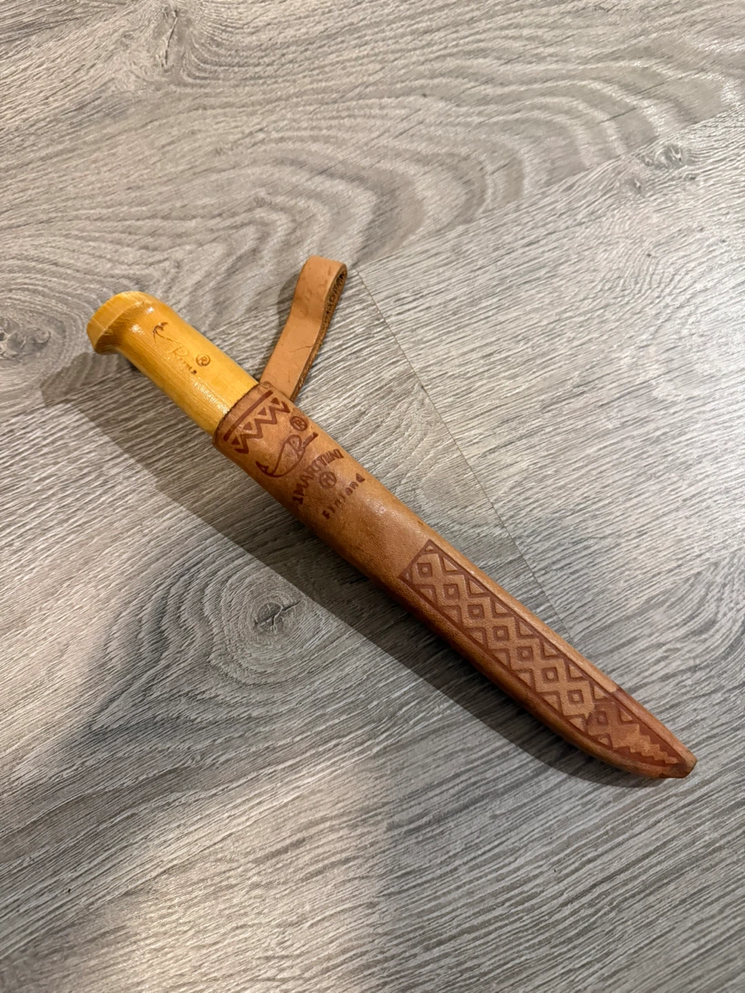 Vintage J. Marttiini Finland Filet Knife 6” Blade