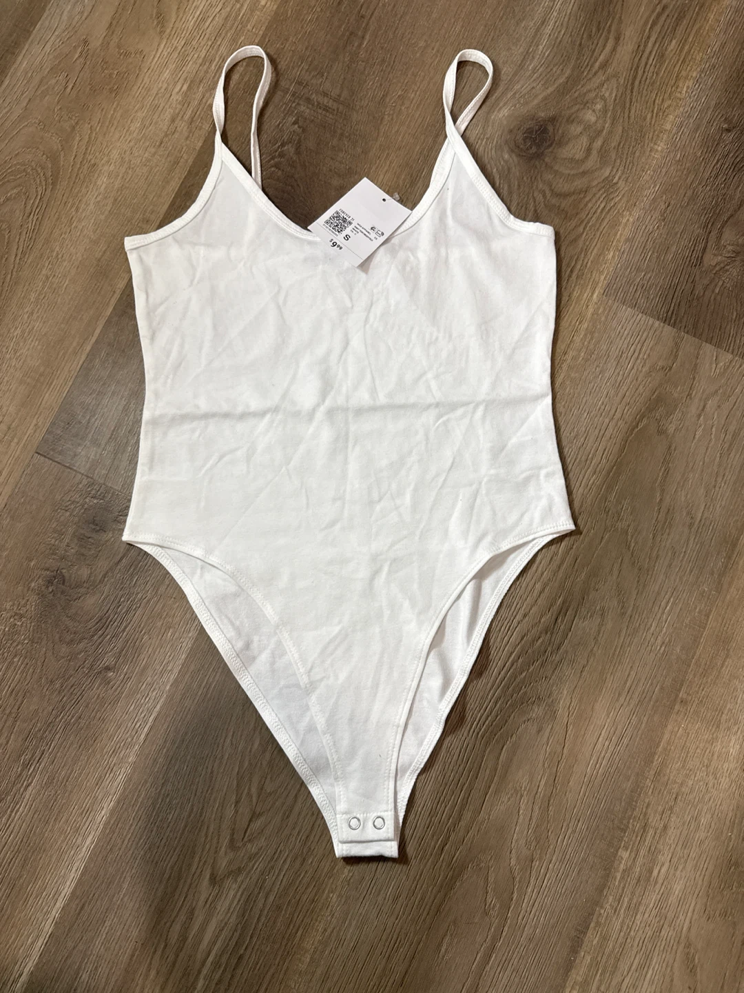 Forever 21 White Bodysuit - Size S