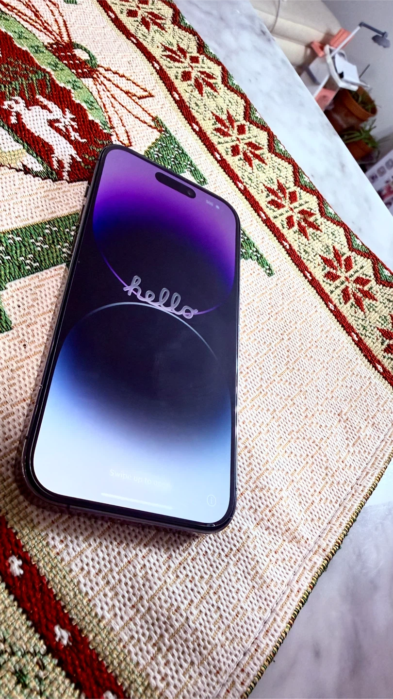 iPhone 14 Pro 256gb - Purple fully unlocked - photo 2