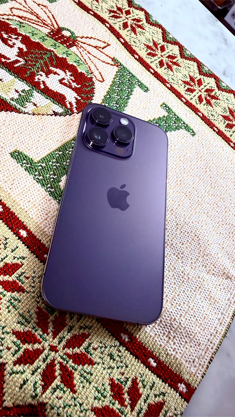 iPhone 14 Pro 256gb - Purple fully unlocked - photo 3