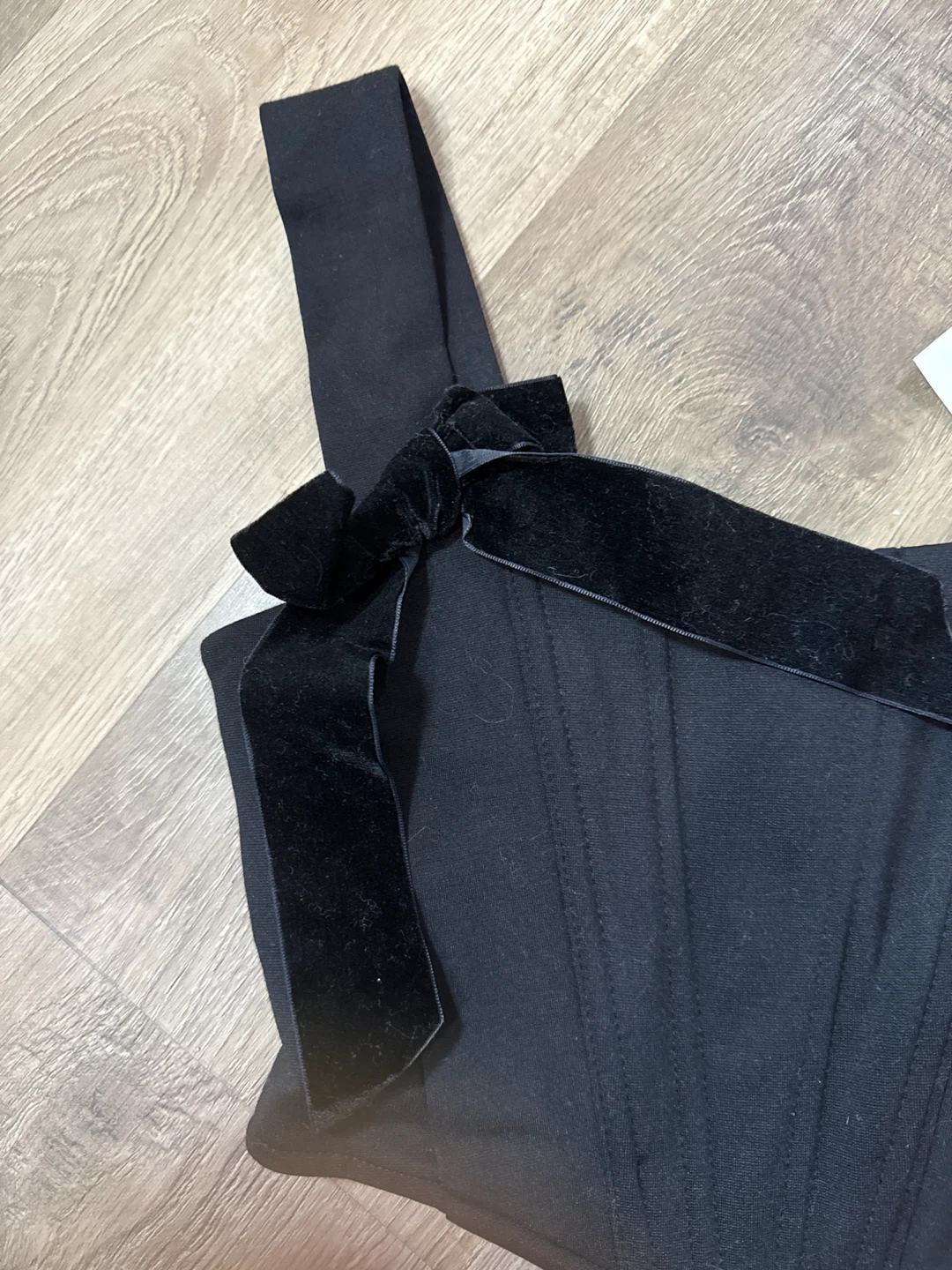 Forever 21 Black Corset Top - Size S - photo 2