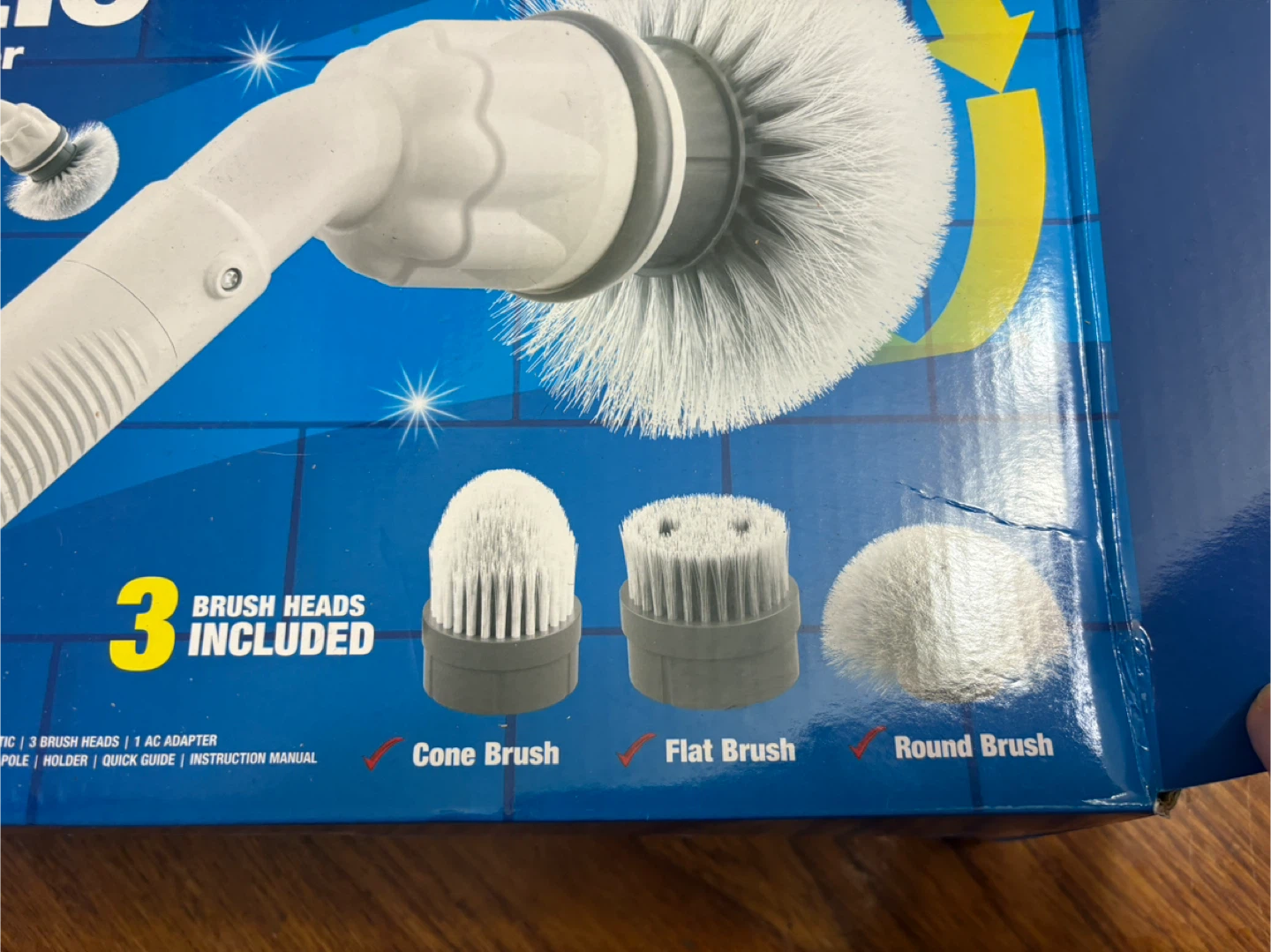 Bell+Howell Scrubtastic Rechargeable Power Scrubber - photo 4