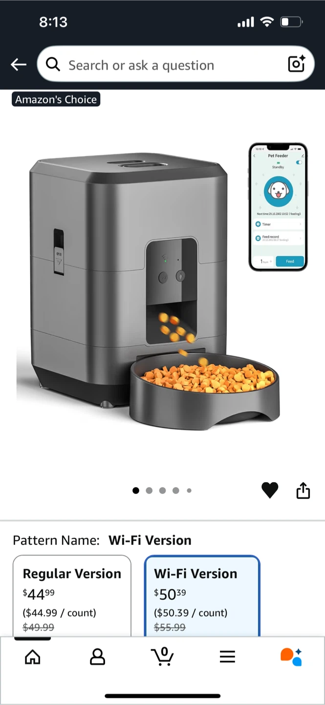 New-Automatic Pet Feeder with WiFi - photo 5