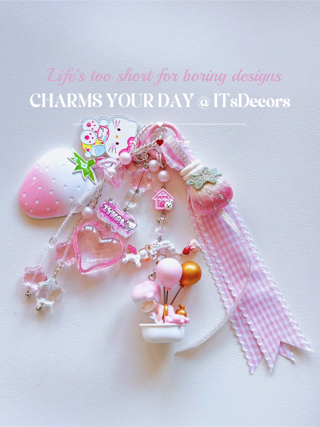 Bag Charm with Popbeans, Handmade Beaded Key Chain, Gift For Her - photo 2