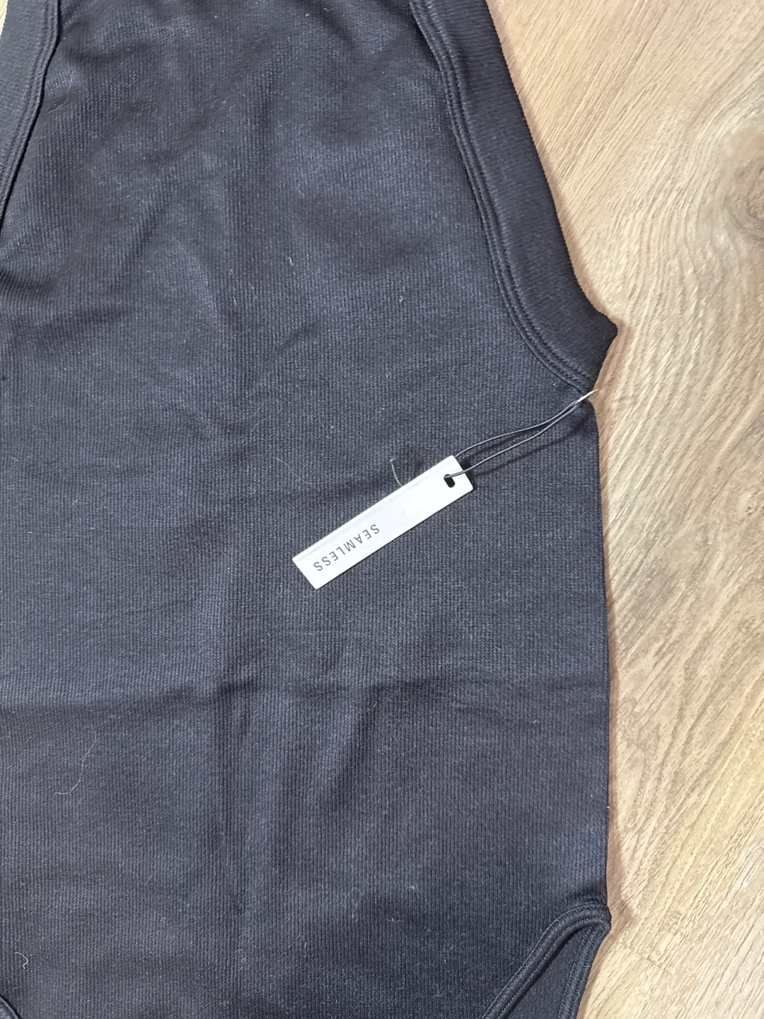 Forever 21 Black Seamless Bodysuit - Size S - photo 3
