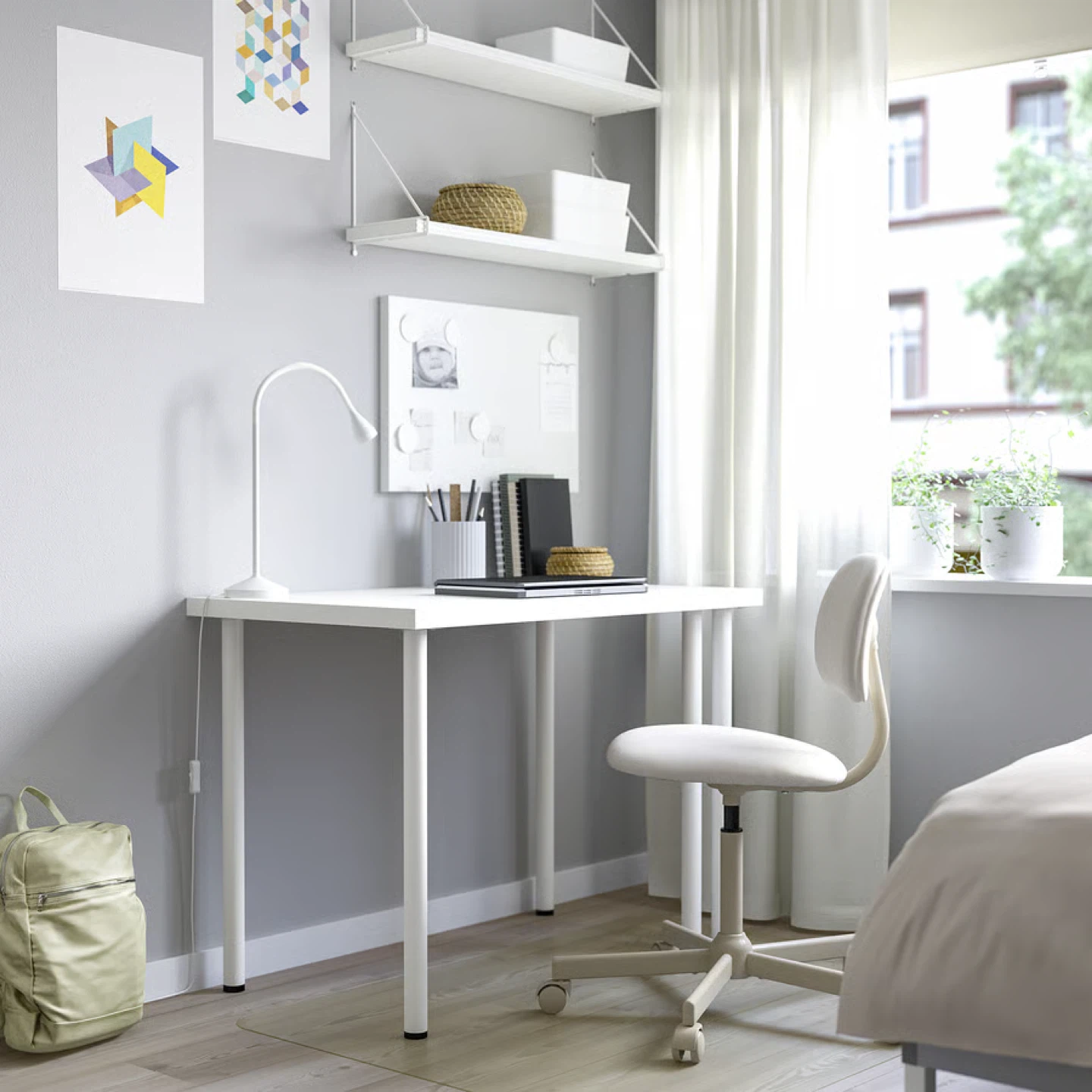 Ikea Linnmon/Adils White Desk