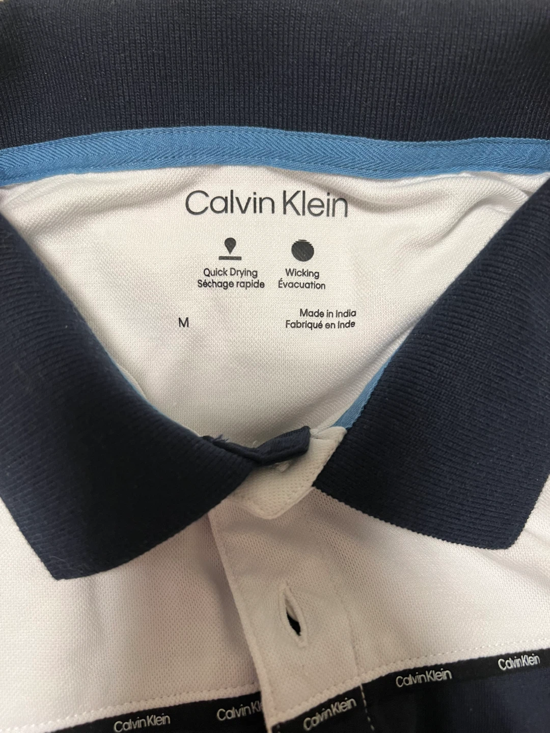 New without tags Calvin Klein Polo Shirt - Size M - photo 3