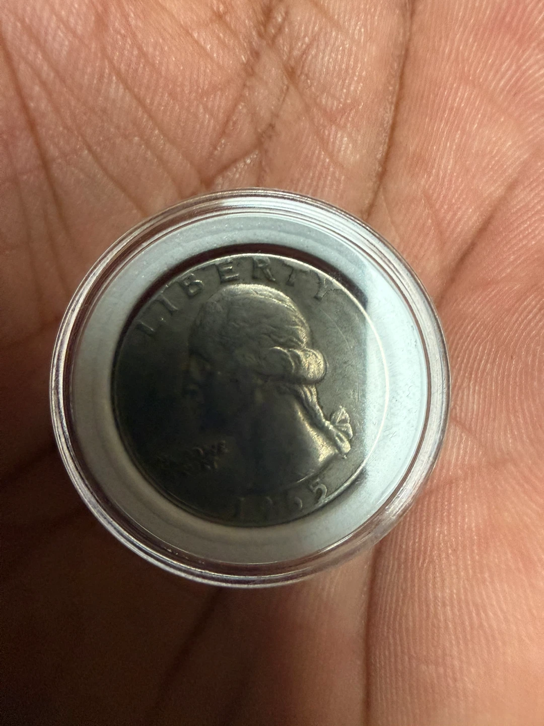 1965 US ERROR Quarter - photo 4