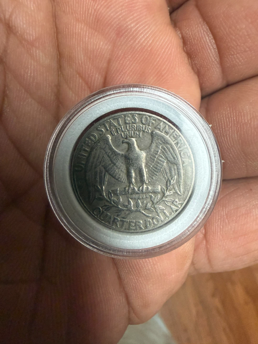 1965 US ERROR Quarter - photo 3