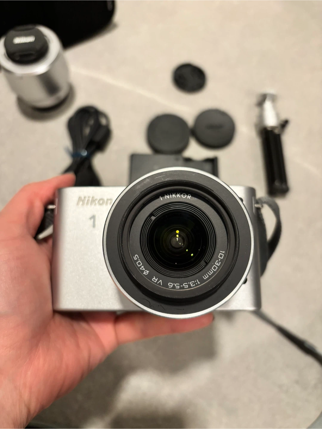 Nikon J1 Camera with NIKKOR 10-30mm & 30-110mm Lens