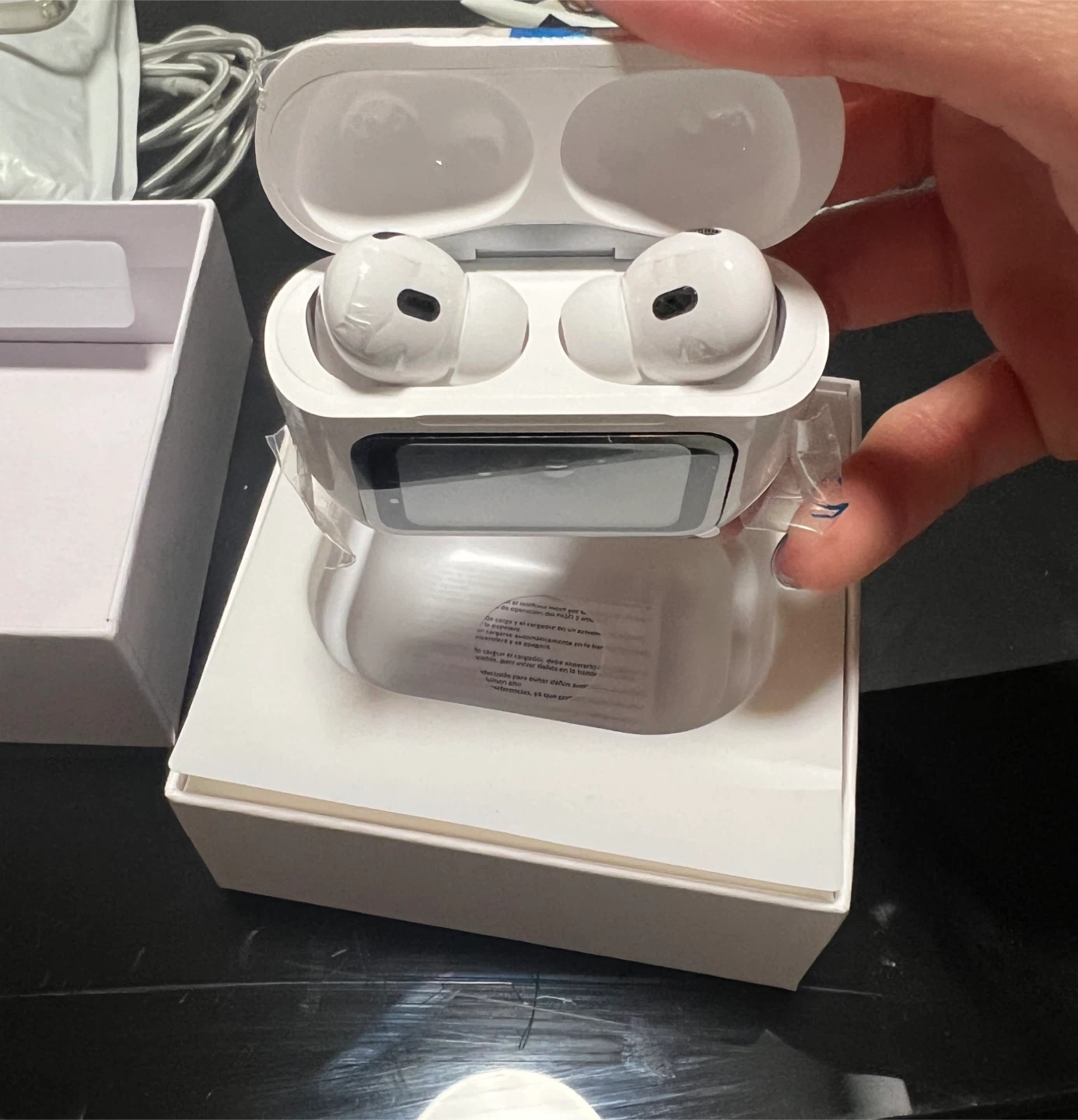 New ANC/ENC Double Dark Noise Reduction Touch Control - photo 5