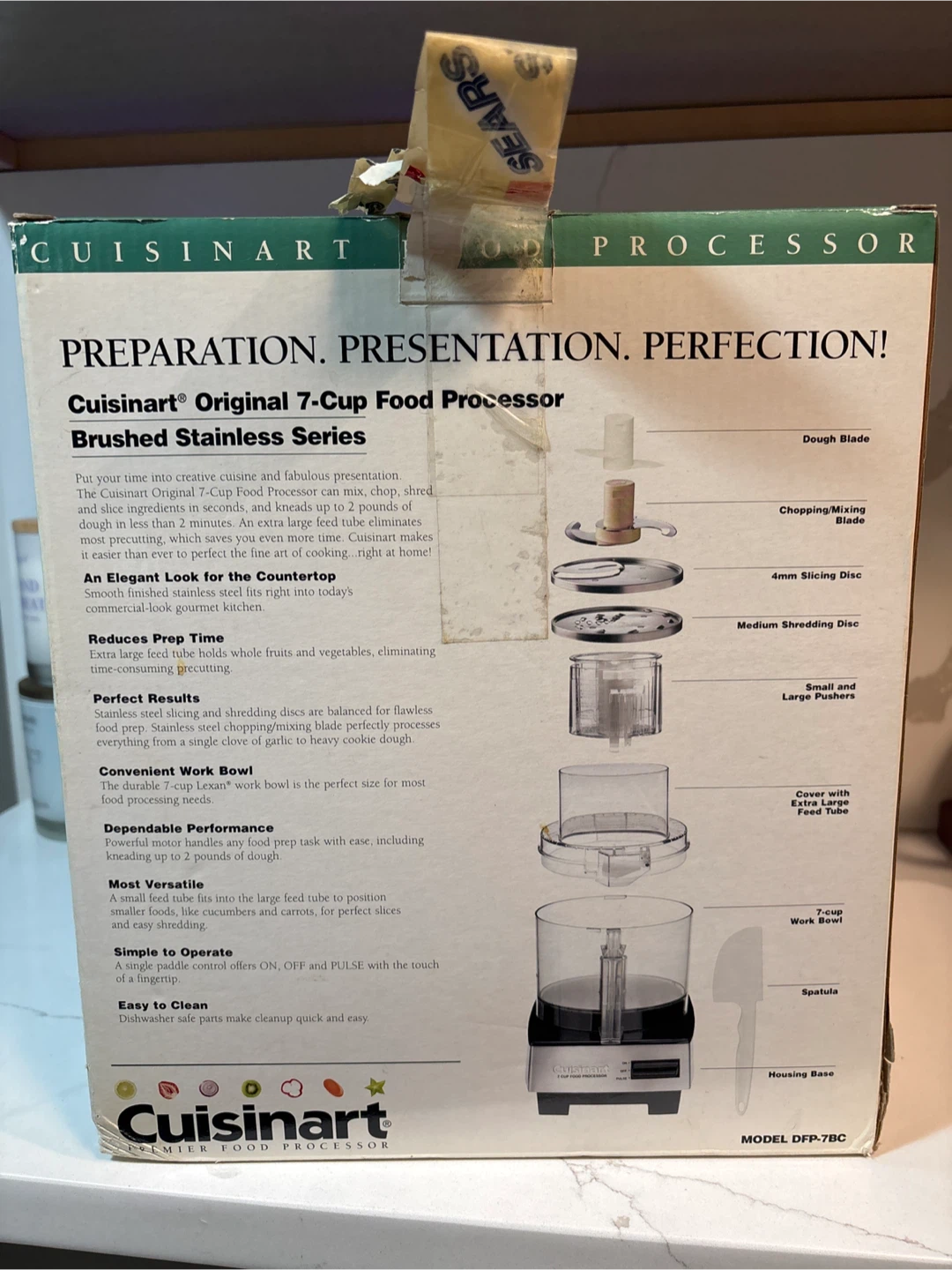 Cuisinart 7-Cup Food Processor - Brushed Stainless - photo 3
